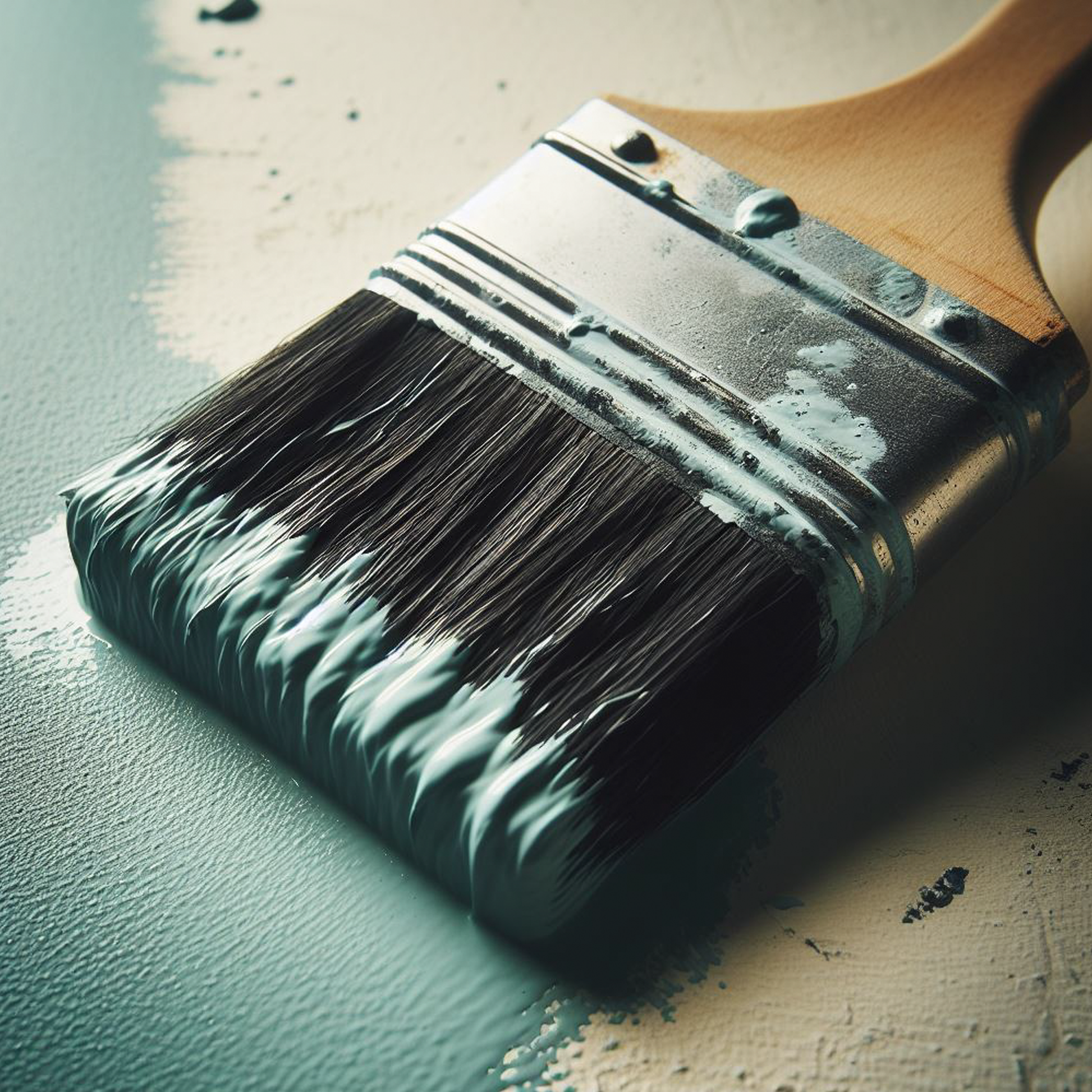 whyte blue paint brush