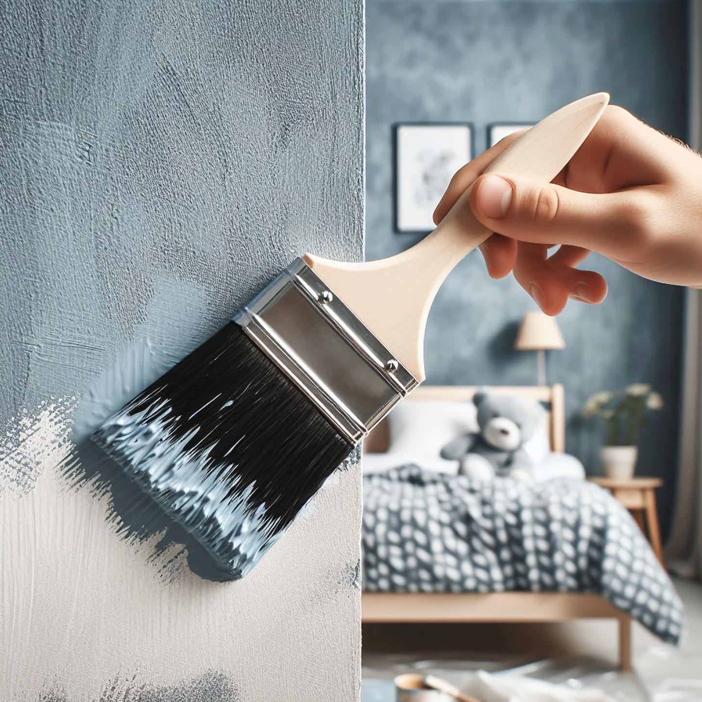 yarmouth blue paint brush