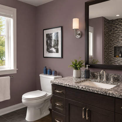 amazon soil painted bathroom