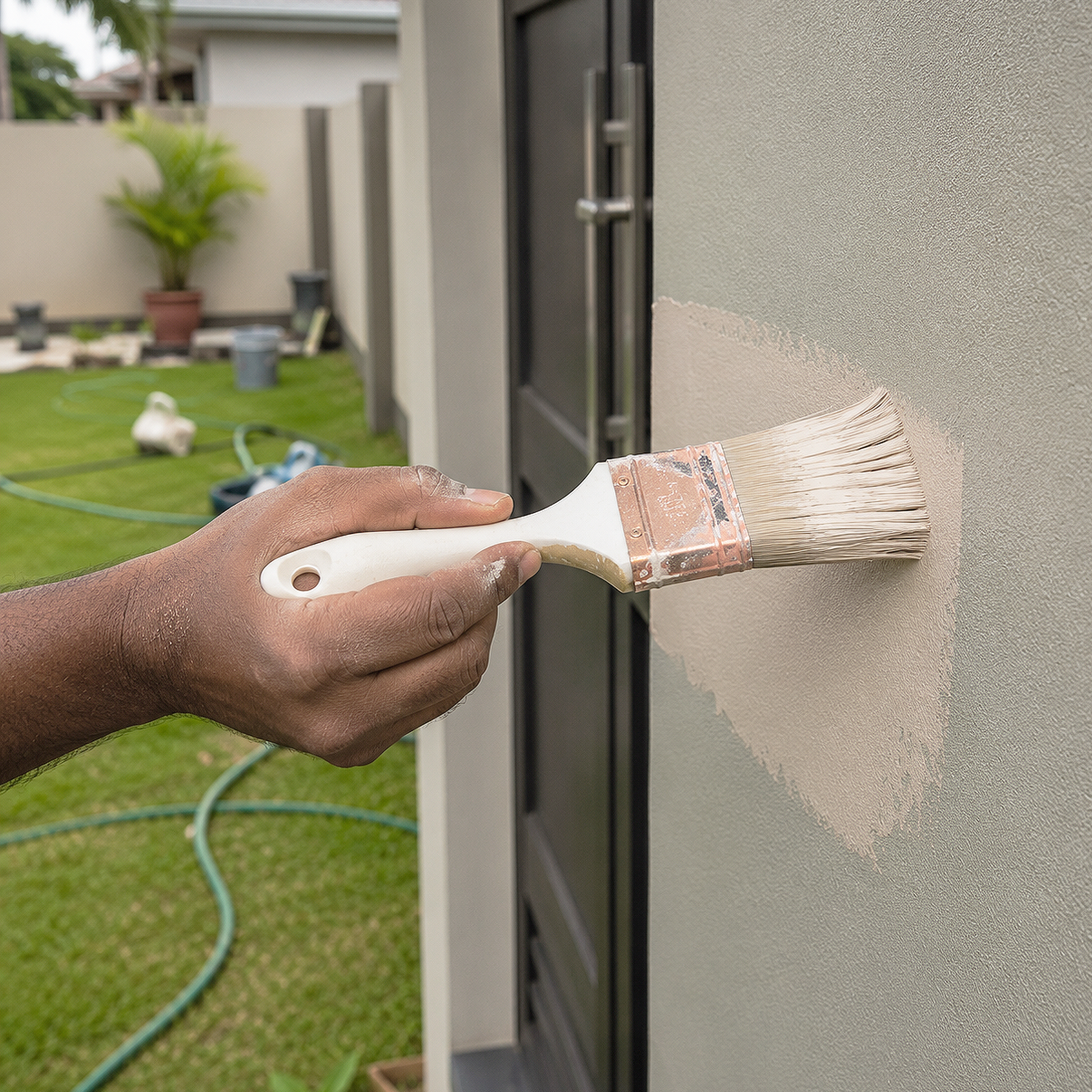 annapolis gray paint brush