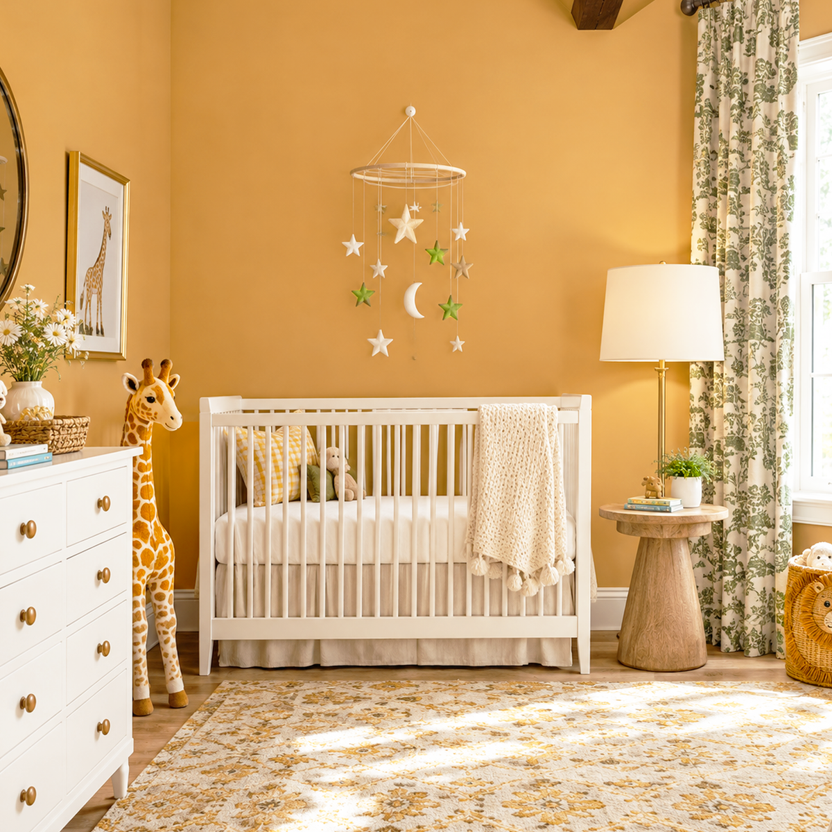 apple crisp painted nursery