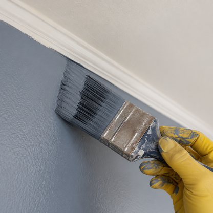 bachelor blue paint brush