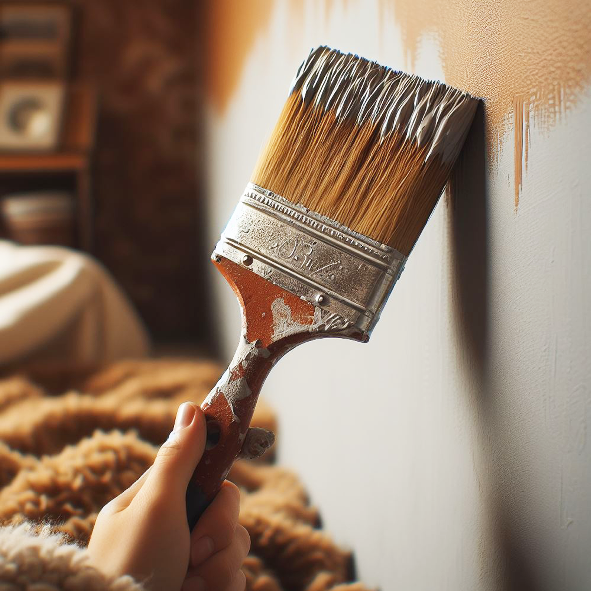 barren plain paint brush