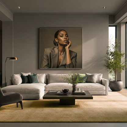 bear creek painted living room