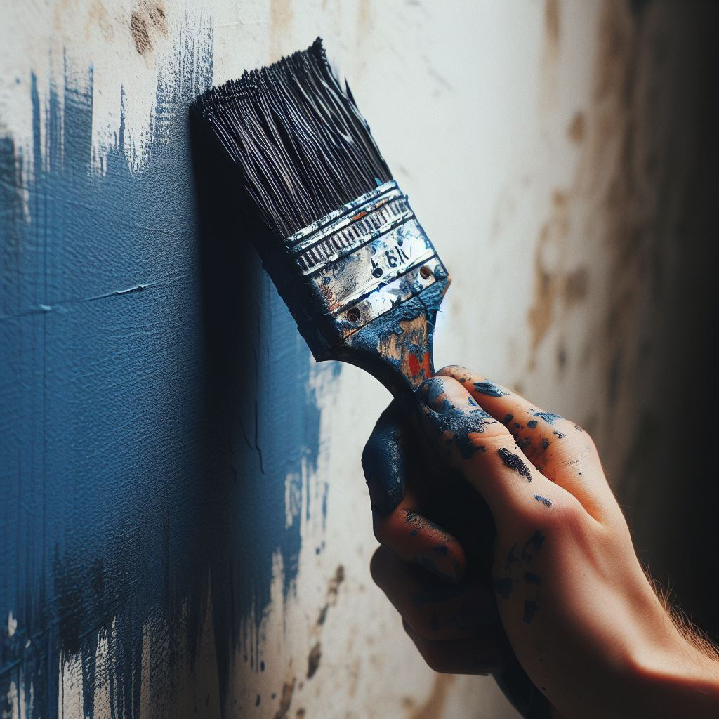 blue danube paint brush
