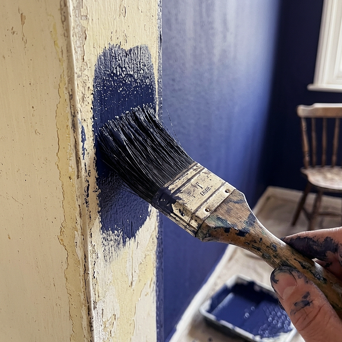 blue grotto paint brush
