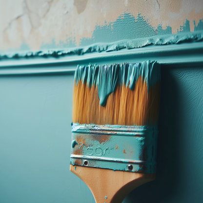 blue lake paint brush