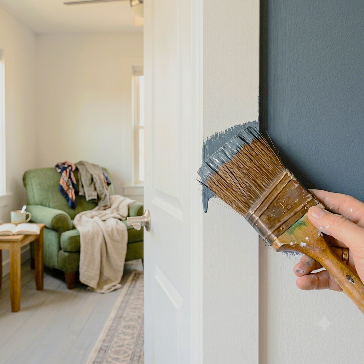 blue spruce paint brush