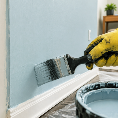 blue stream paint brush