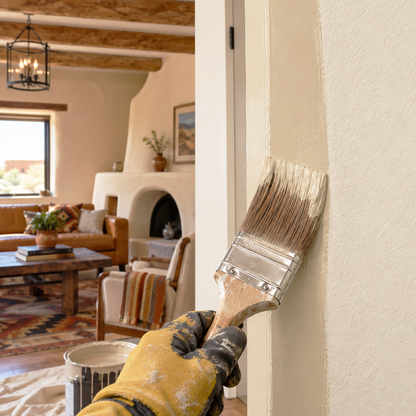 brandy cream paint brush