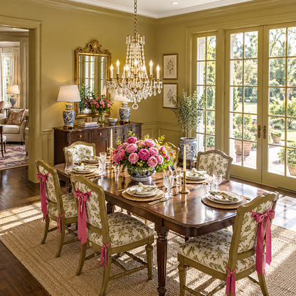 brazen painted dining room