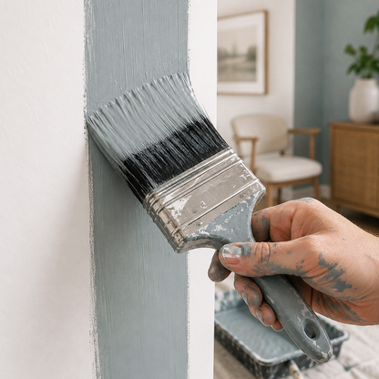 brewster gray paint brush