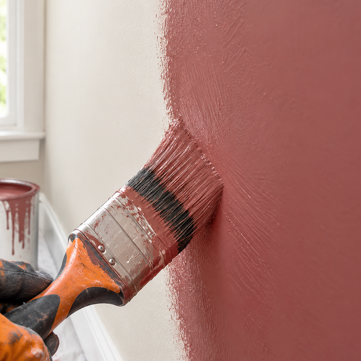 bricktone red paint brush