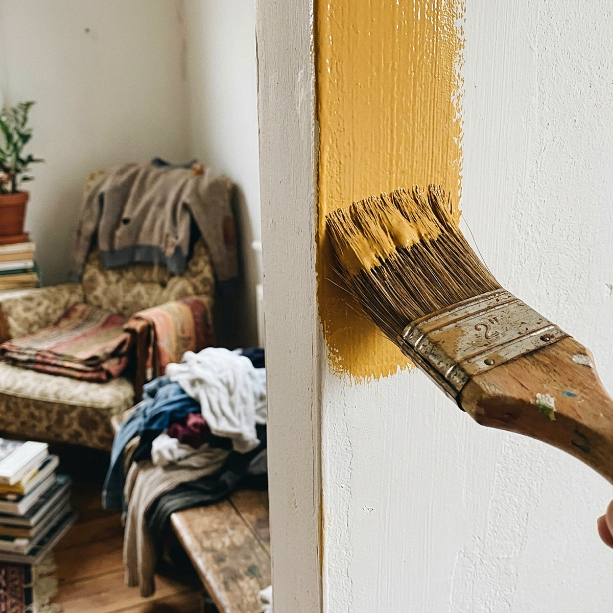 buttercup paint brush