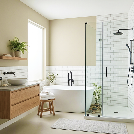 collingwood painted bathroom