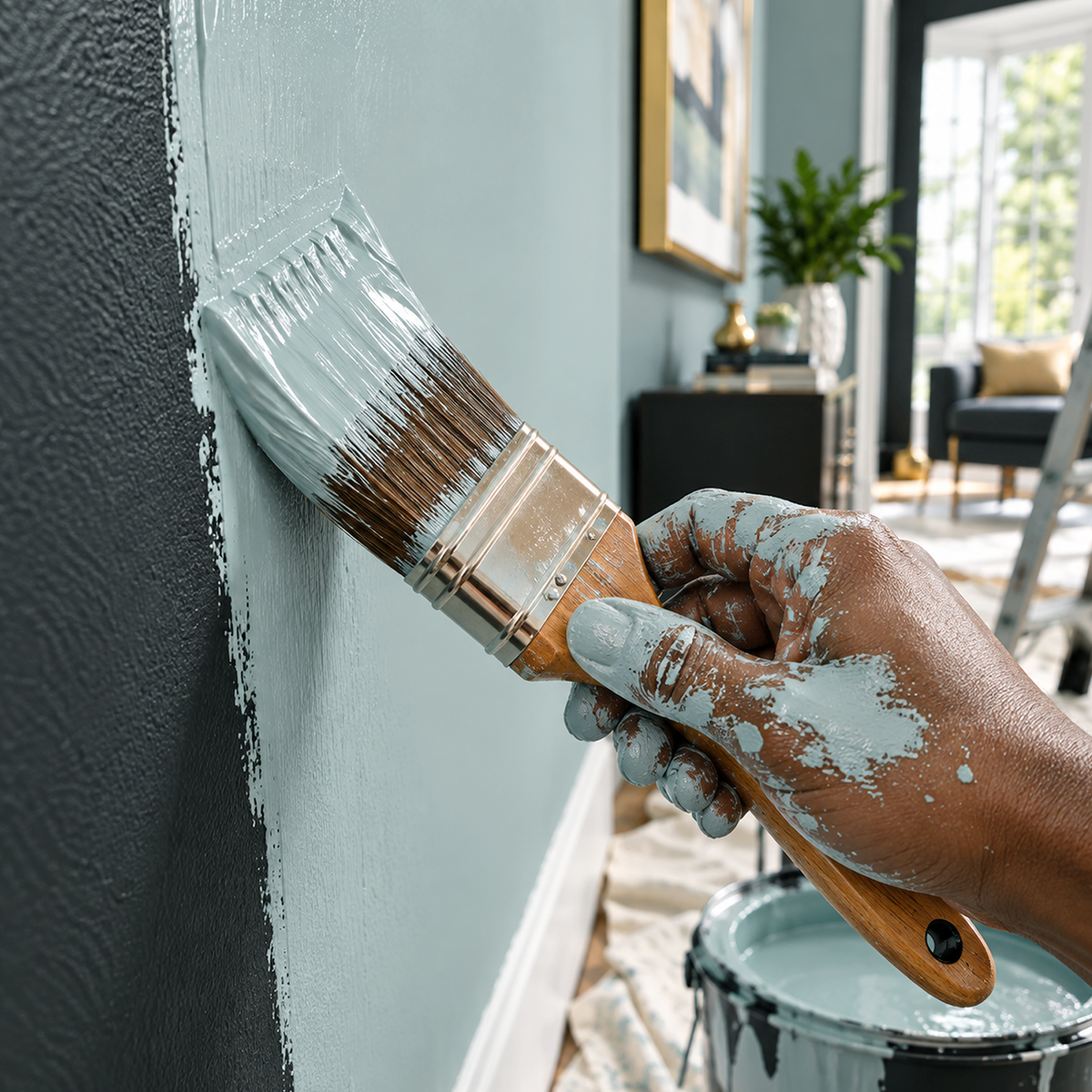 colorado gray paint brush