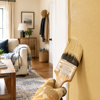 cork paint brush