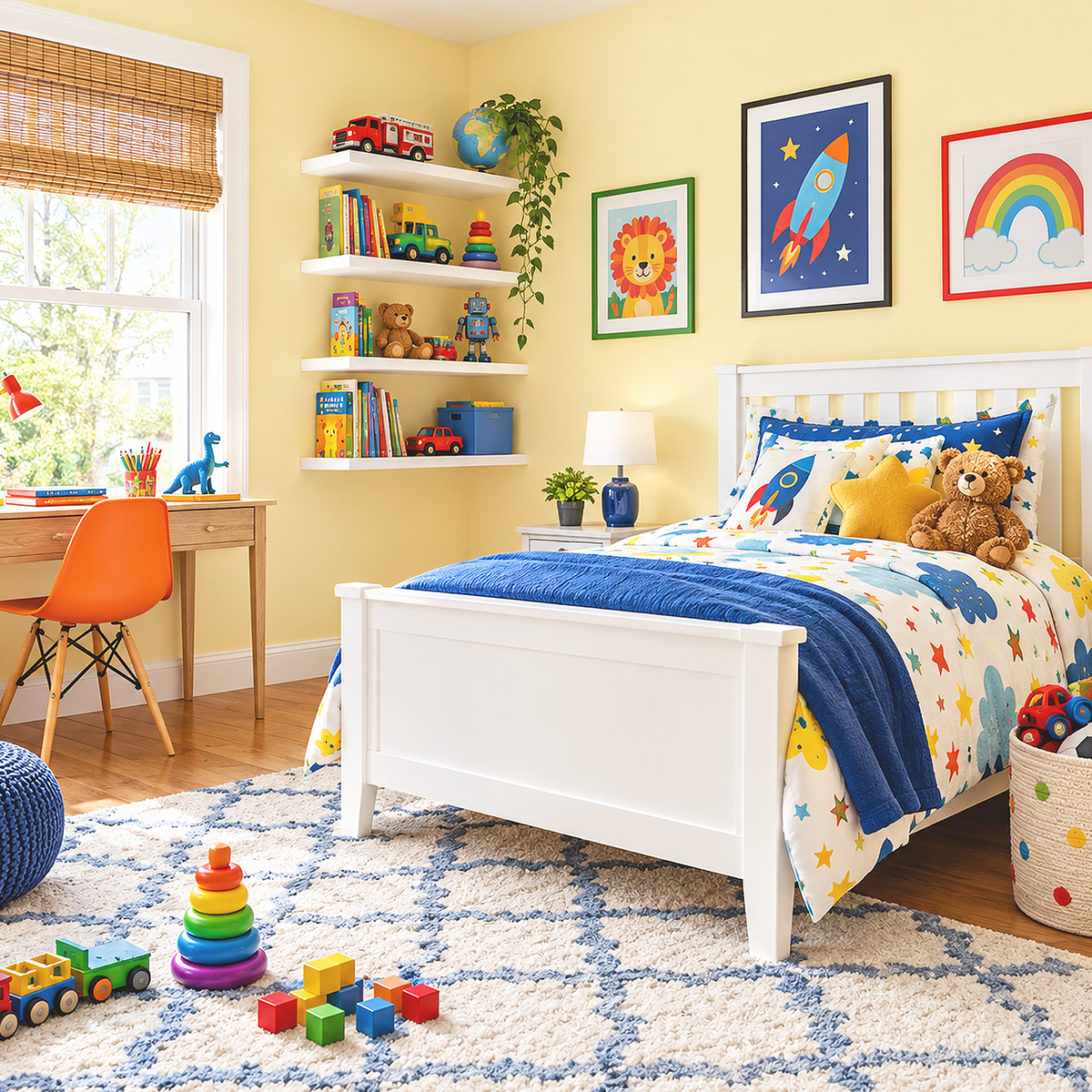 cornsilk painted nursery