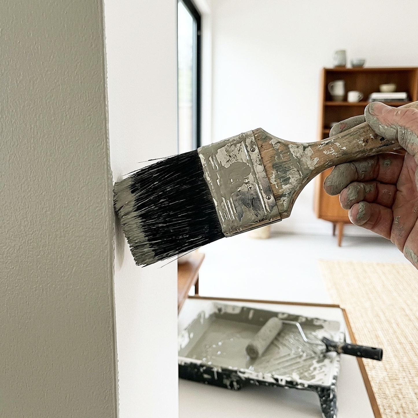 creekside green paint brush