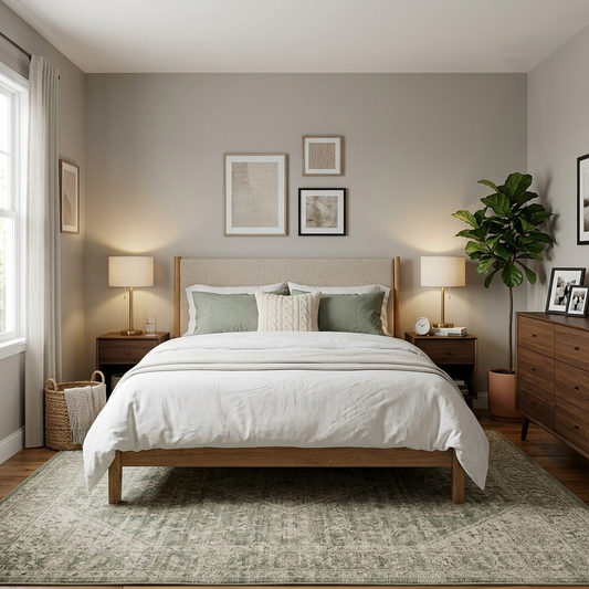 cumulus cloud painted bedroom