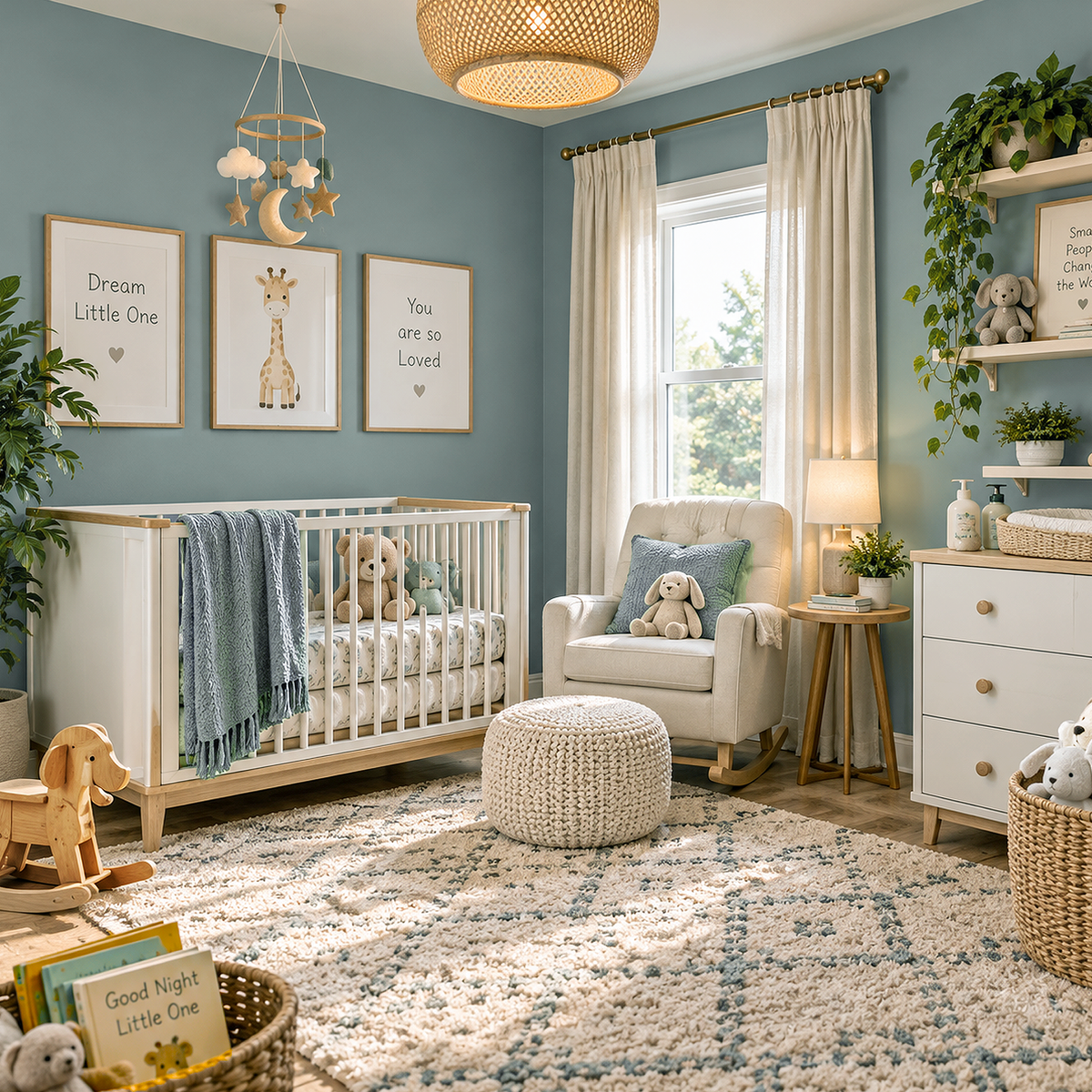 dartsmouth green painted nursery