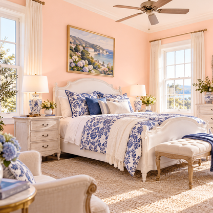 daylily painted bedroom