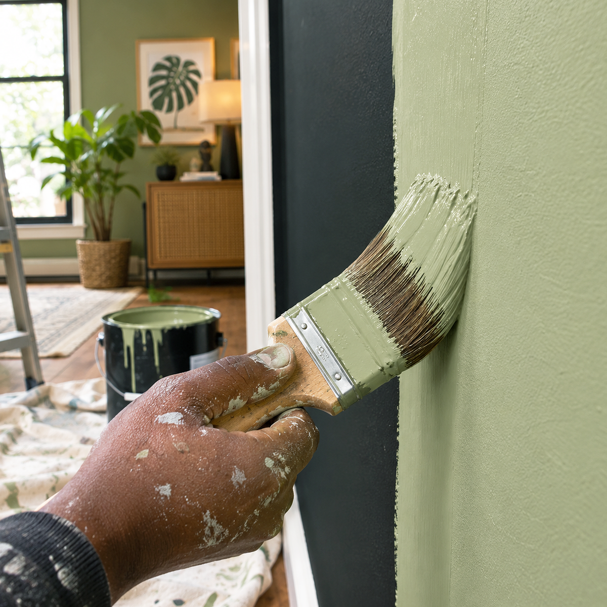dill weed paint brush