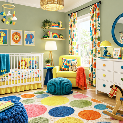 dill weed painted nursery