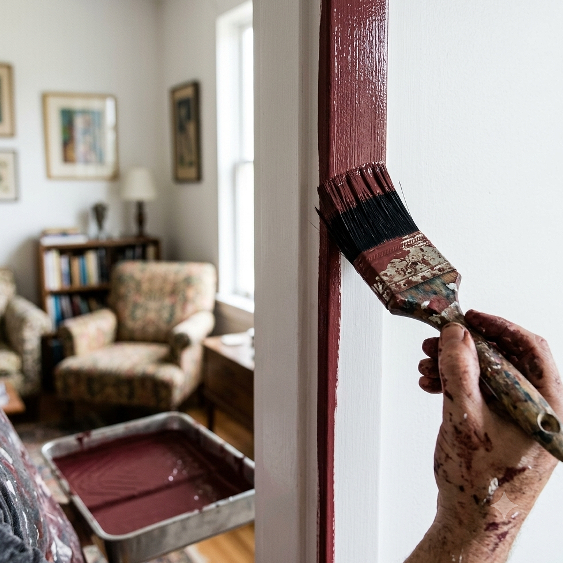 dinner party paint brush