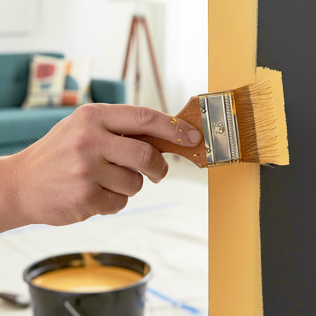 dorset gold paint brush