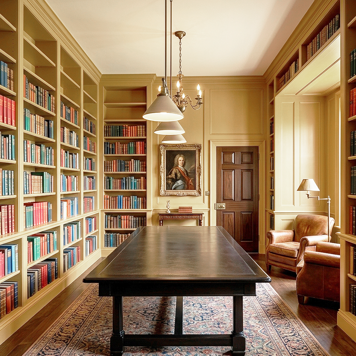 dorset gold painted library