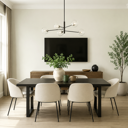 dove wing painted dinning room