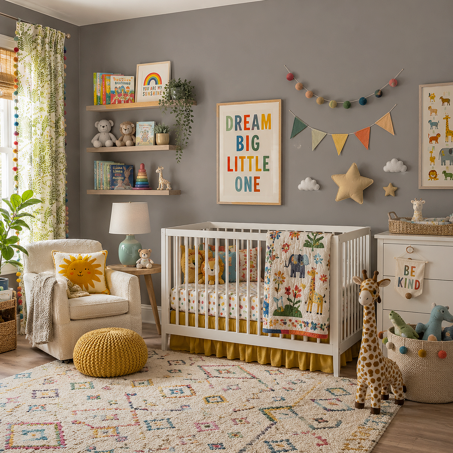 eagle rock painted nursery