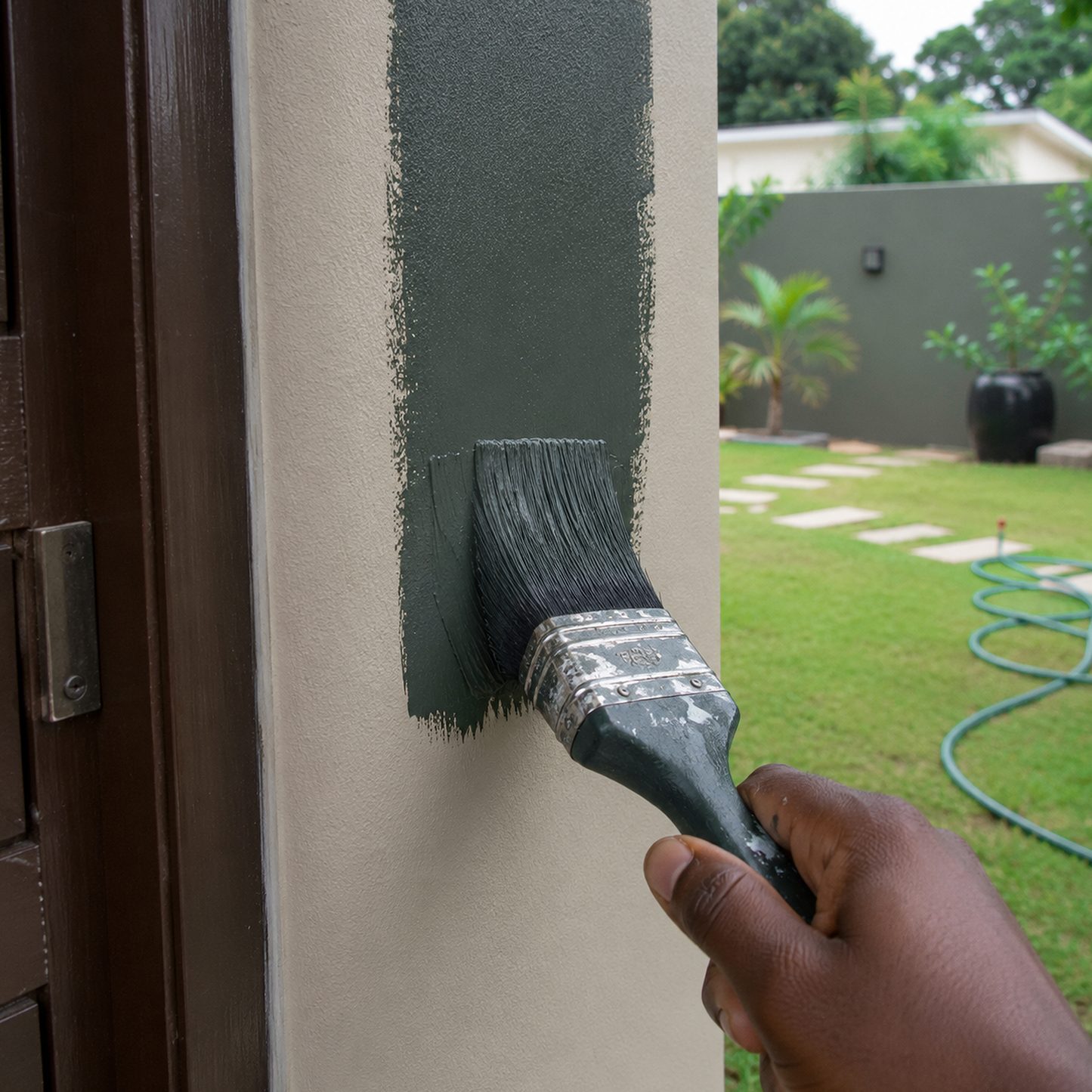 essex green paint brush