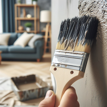 fairview taupe paint brush