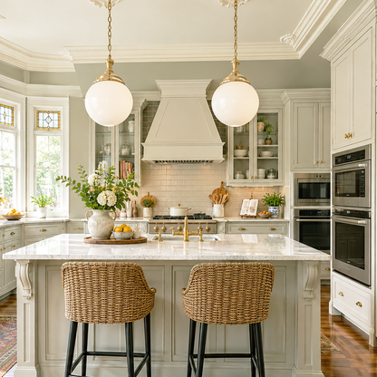 finnie gray painted kitchen