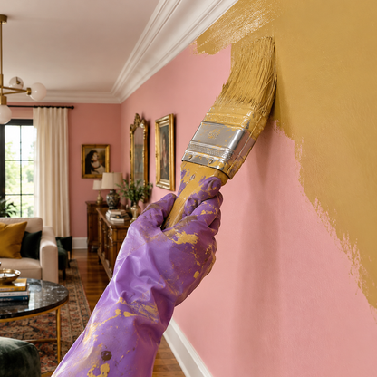french horn paint brush