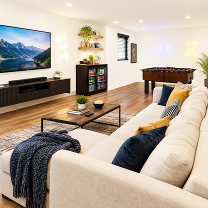 gardenia painted game room