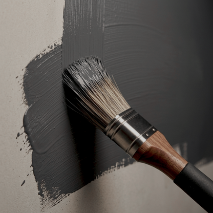 graphite paint brush
