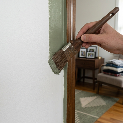 great barrington green paint brush