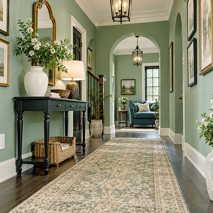 high park painted hallway
