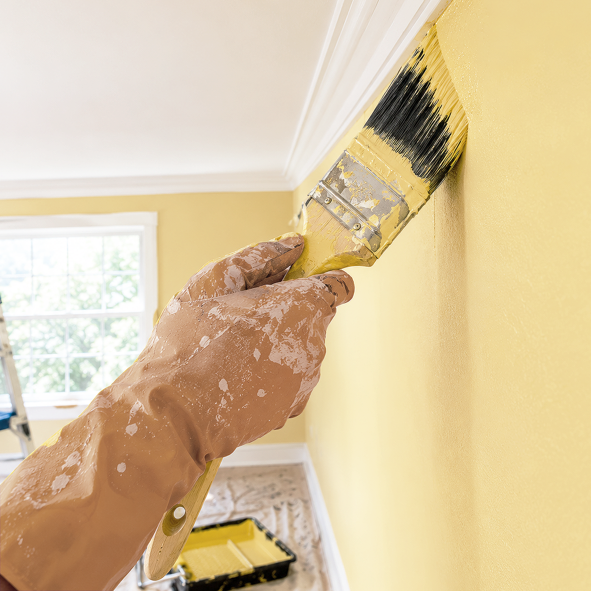 honeybee paint brush