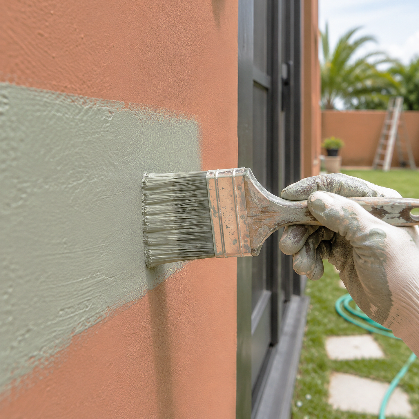 imperial gray paint brush