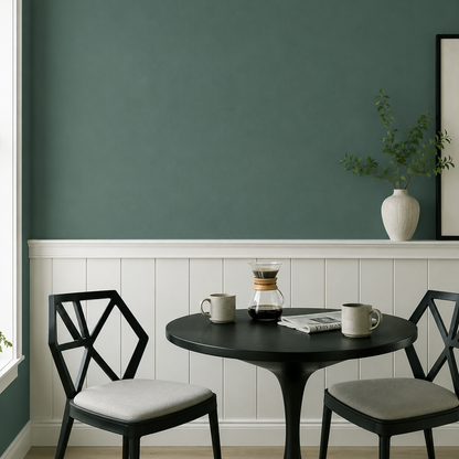 jack pine painted dinning nook