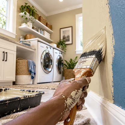 lady finger paint brush