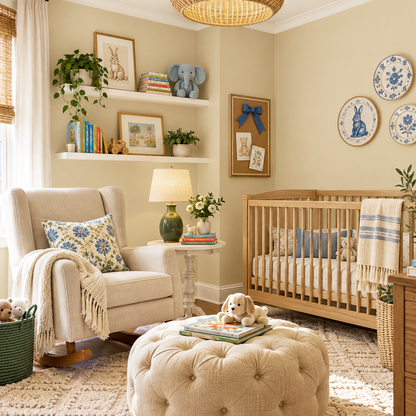 lady finger painted nursery