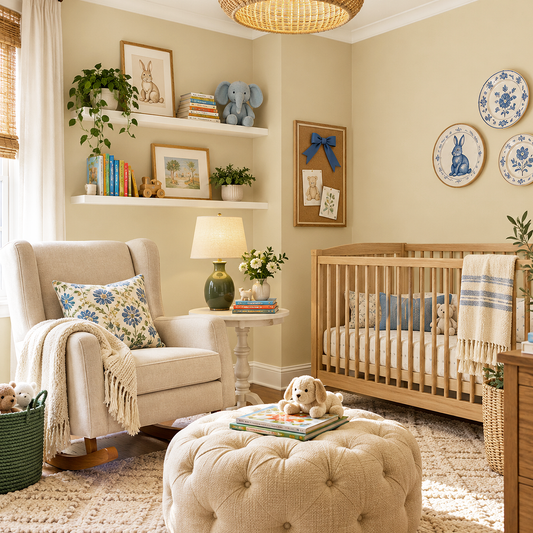 lady finger painted nursery