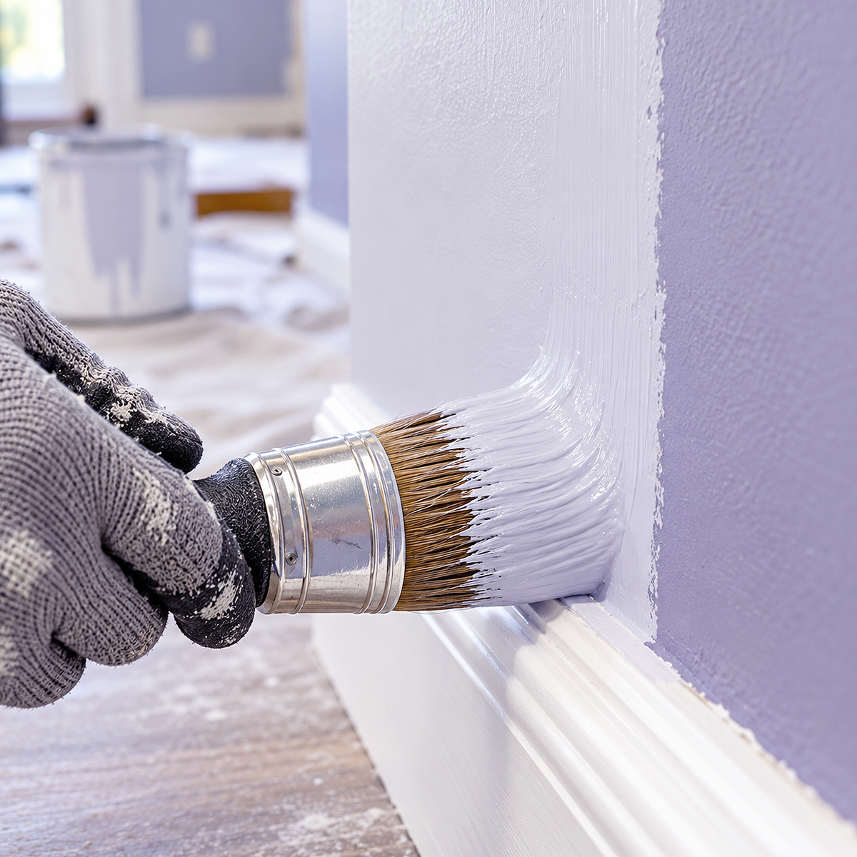 lavender mist paint brush