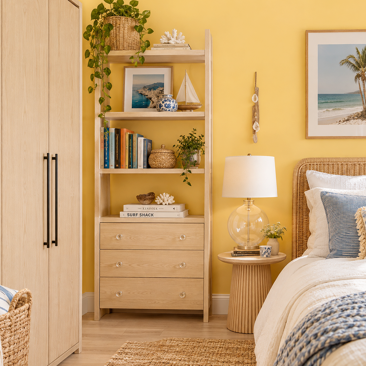 lion heart painted bedroom