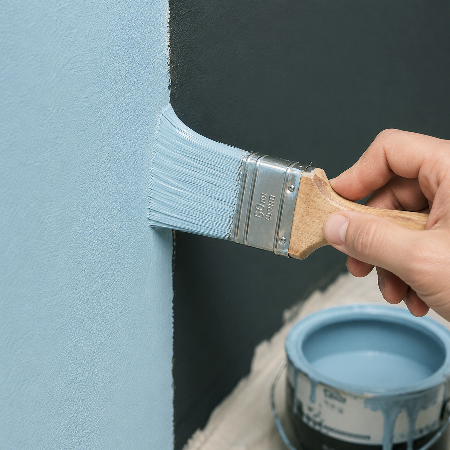 marlboro blue paint brush